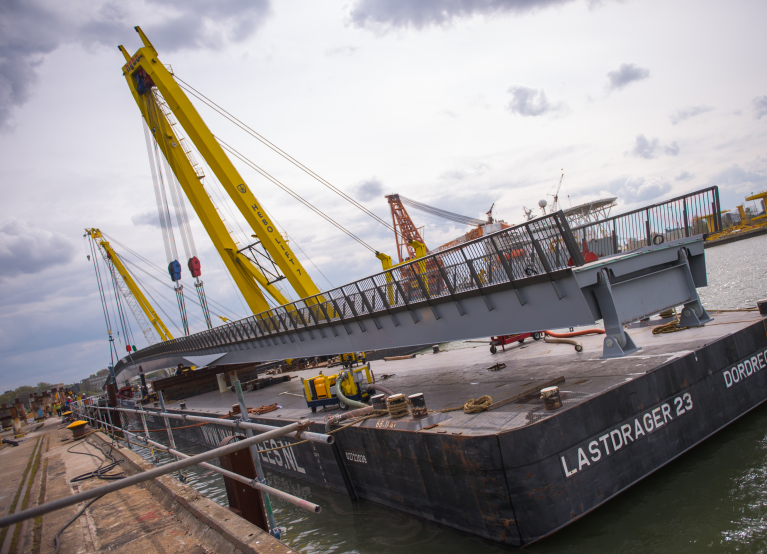 HSM Steel Structures, Plofsluisbrug Nieuwegein