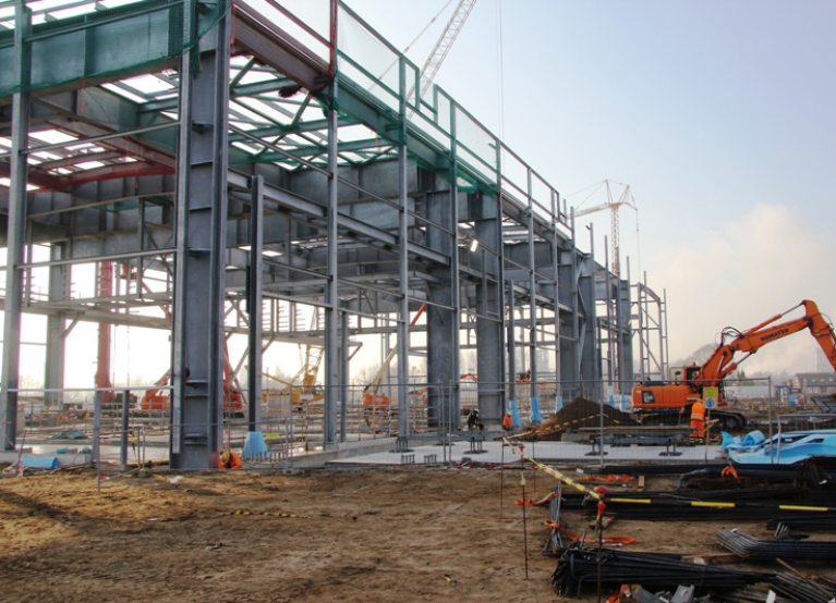 Set Cogen Project, GTG en STG gebouwen, Stade, DE