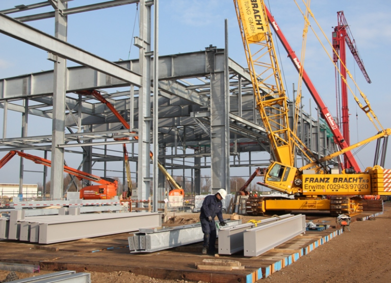 Set Cogen Project, GTG en STG gebouwen, Stade, DE