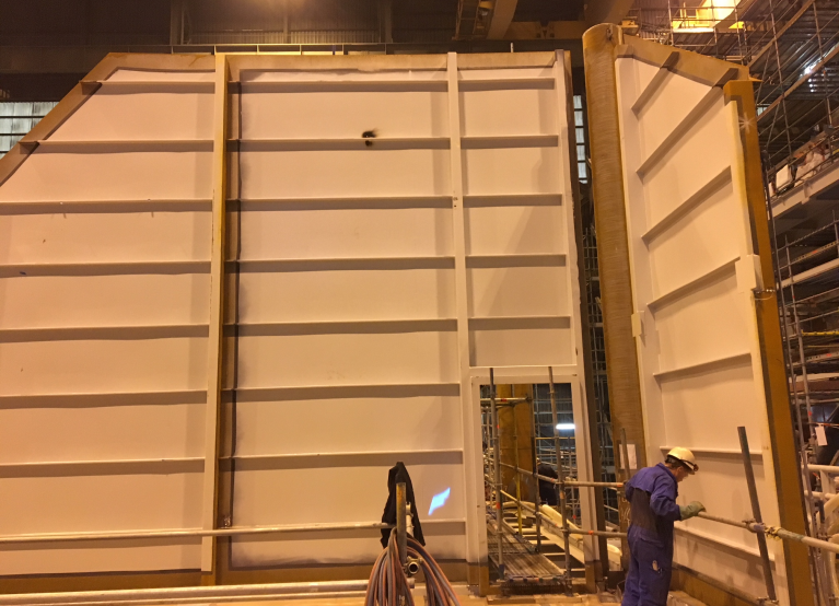 HSM Offshore, Steel panels