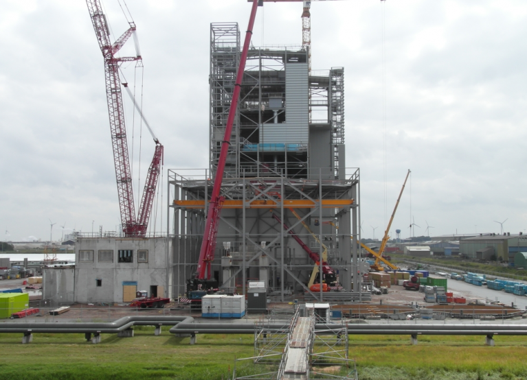 Biomass power plant (BEC) "Bio Golden Raand" Delfzijl, NL