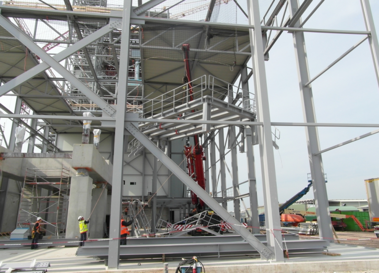 Biomass power plant (BEC) "Bio Golden Raand" Delfzijl, NL