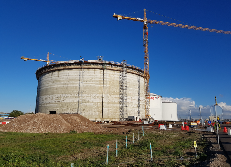 Europa’s grootste butaanopslagtank
