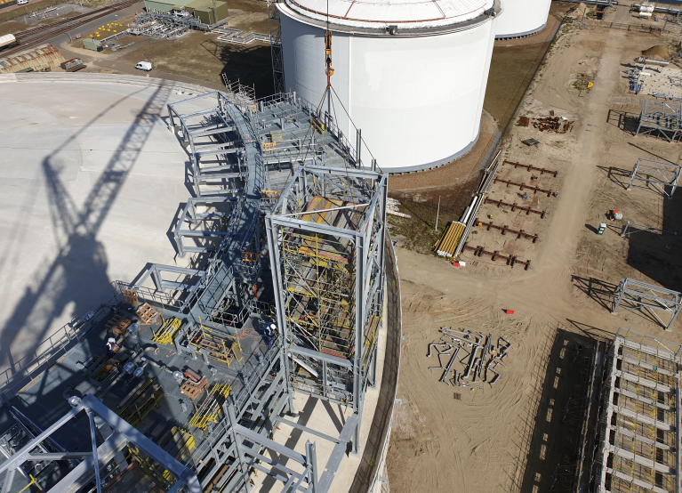 TGE Gas Engineering, Butane receiving terminal Antwerp