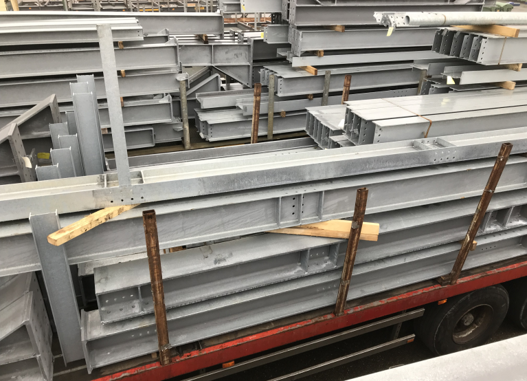 Veolia, Pipe racks for the circulair steam project for LyondellBasell / Covestro