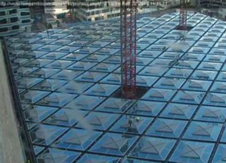 OVT2 Den Haag - Secondary steel for glass roof panels